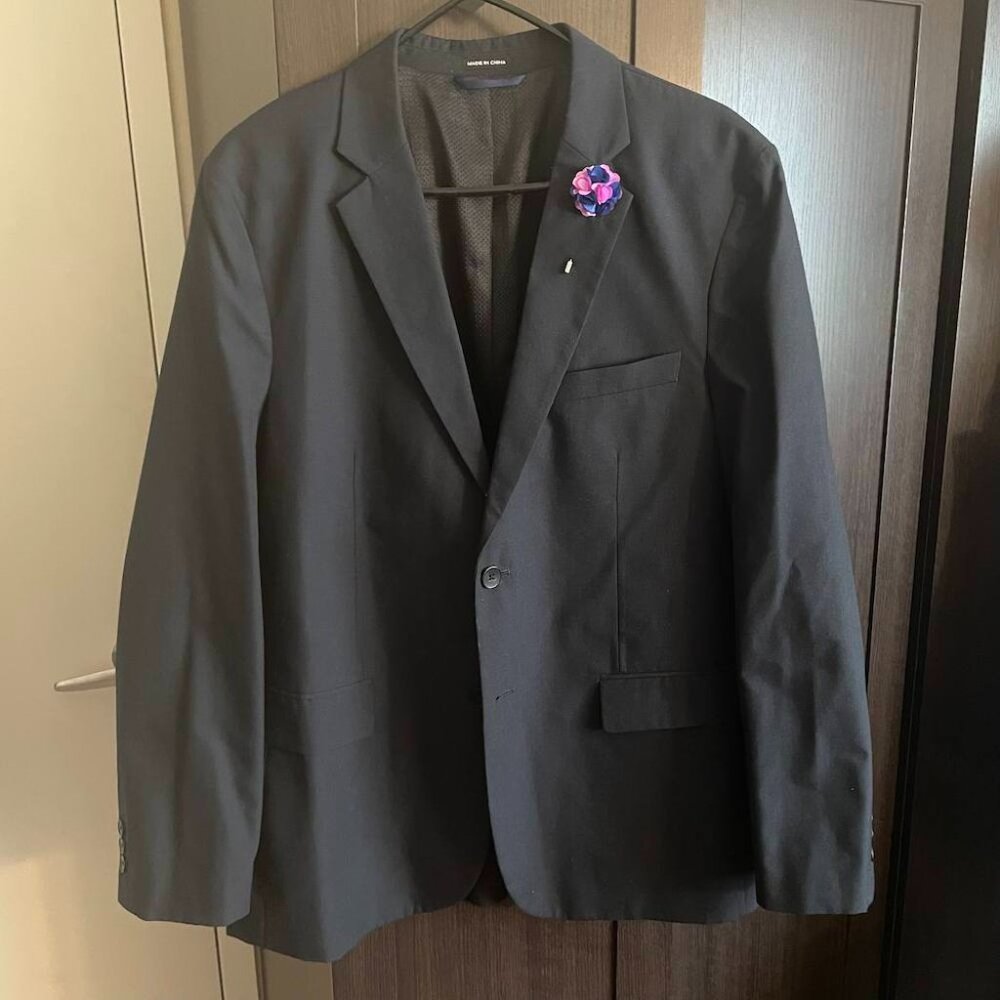 Rock for Freedom - Men's Black Blazer - Large